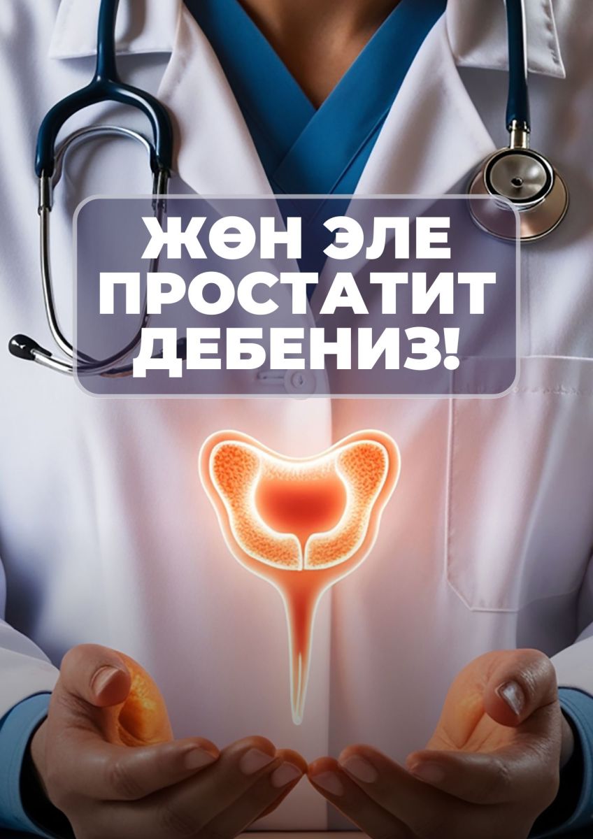 "ЖӨН ЭЛЕ ПРОСТАТИТ" ДЕБЕҢИЗ!